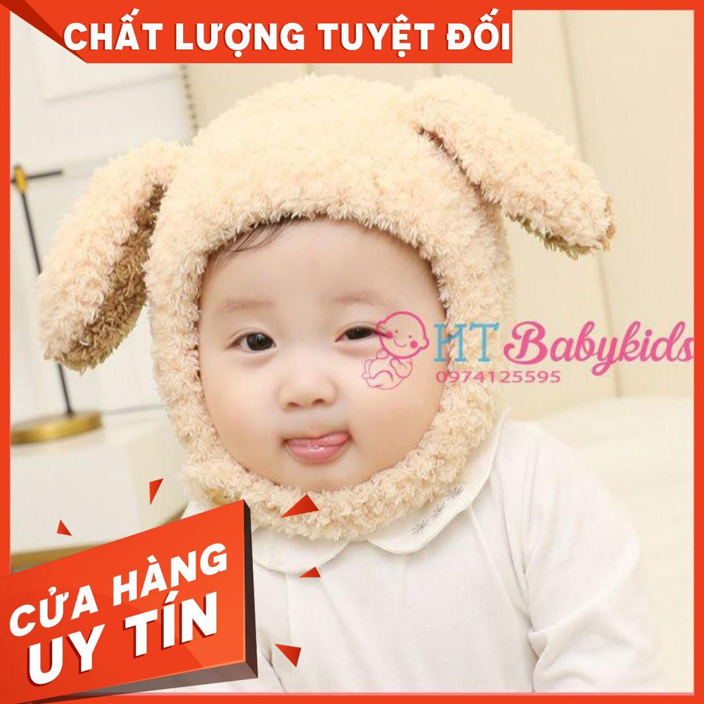 Nón Len Cho Bé Sơ Sinh Kiểu Dáng Cừu Bông Đáng Yêu [ CỬA HÀNG UY TÍN ]