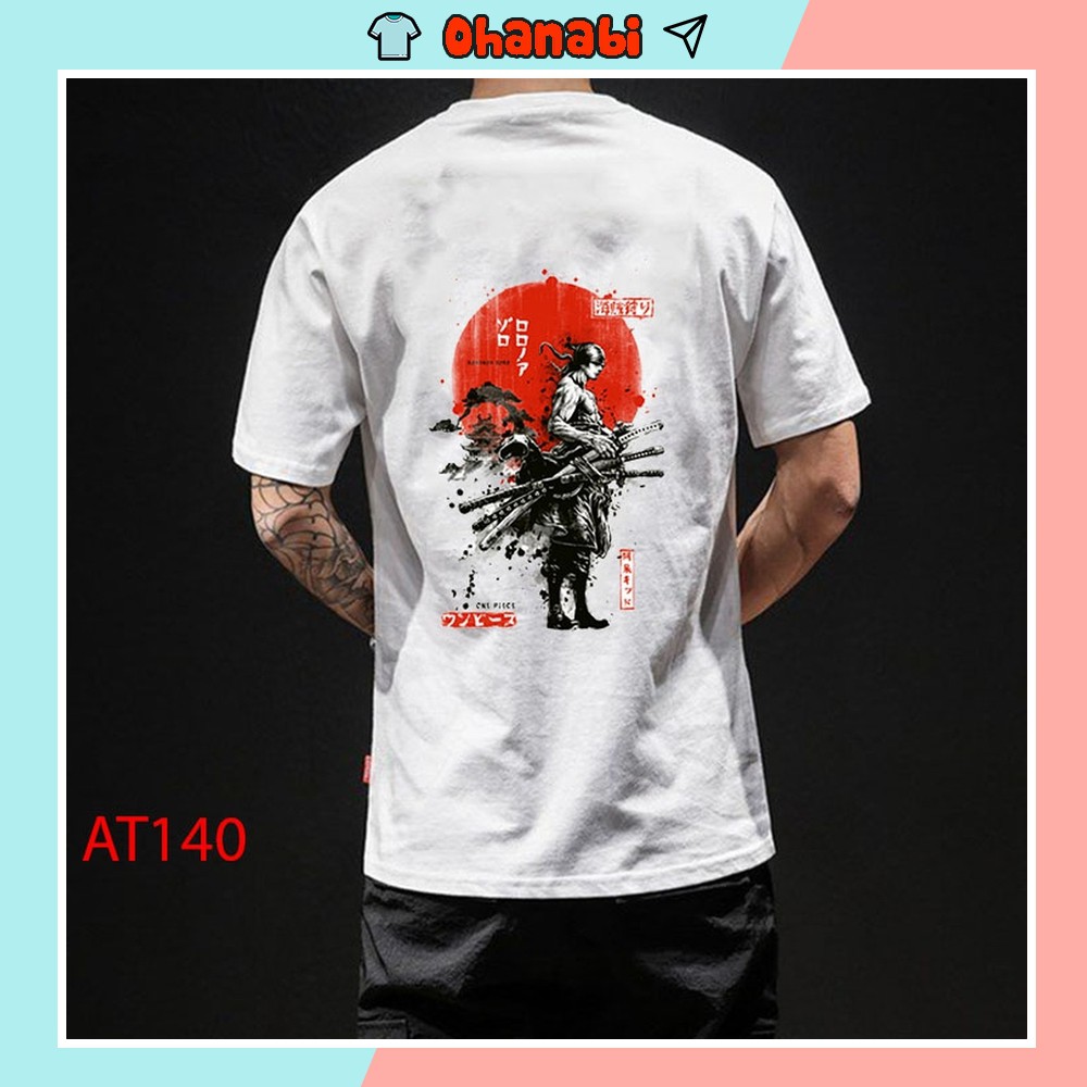 Áo thun nam nữ in hình Zoro siêu đẹp cao cấp PABINO AT140D