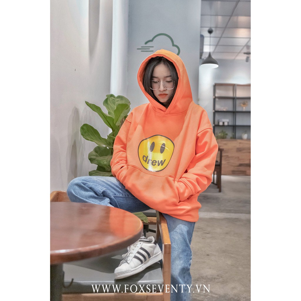 Áo Hoodie Nỉ Bông Siêu Dày Màu Cam Đẹp( Nam nữ đều mặc được ) | WebRaoVat - webraovat.net.vn