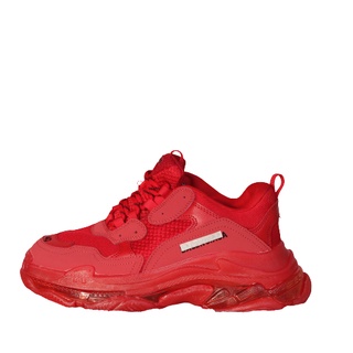 GIày Nam Sneaker Ba len Ciaga đế khí đỏ mận