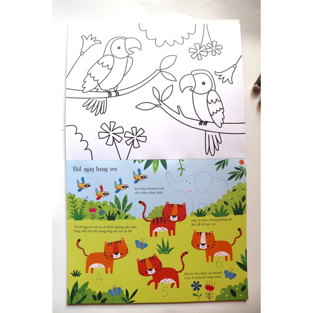 Sách - Trò chơi phát triển tư duy – KHÁM PHÁ RỪNG XANH