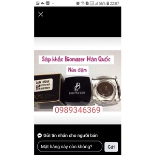 SÁP KHẮC BIOMASER