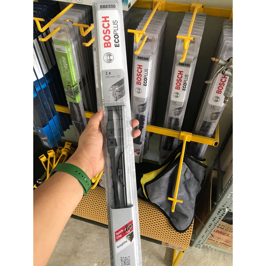 Gạt Mưa Bosch Ecoplus Cao Cấp Gạt Nước Cho Xe Ô Tô - Kích thước 14-26 inch