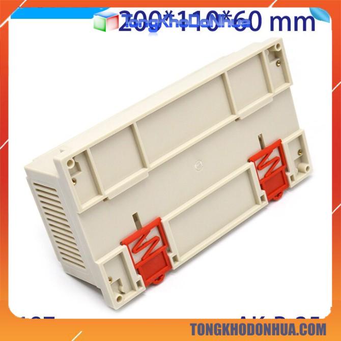 Hộp nhựa PLC 200X110X60mm  - Nhận gia công mạch điện SMT - CNC hộp nhựa theo yêu cầu