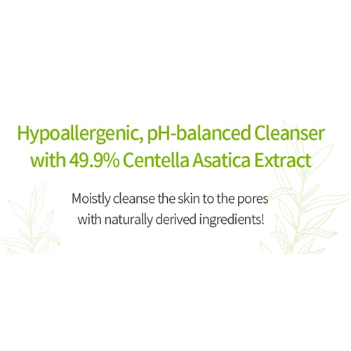 Sữa rửa mặt tạo bọt nhẹ nhàng Centella 120ml