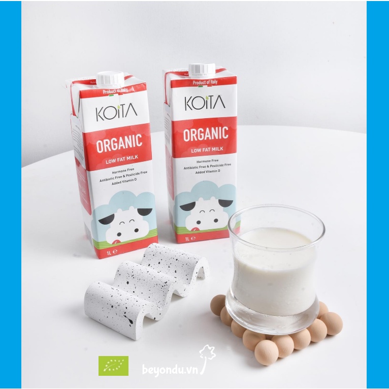Sữa ít béo hữu cơ koita 1l - ảnh sản phẩm 4