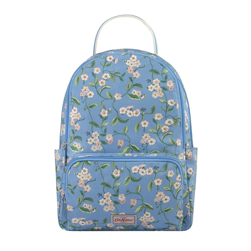 Cath Kidston - Balo Pocket Backpack Forget me not - 1009354 - Mid Blue