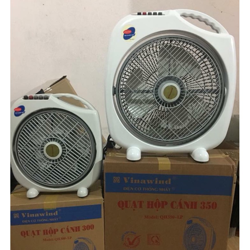 [Hà Nội] Quạt hộp tản gió Điện cơ Thống Nhất Vinawind cỡ nhỏ/lớn - QH300/QH350 - Chuẩn Chính Hãng.