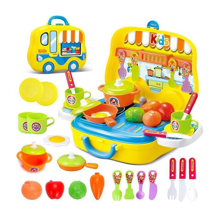 Hộp bếp nấu ăn hình ô tô Toys House 008-915