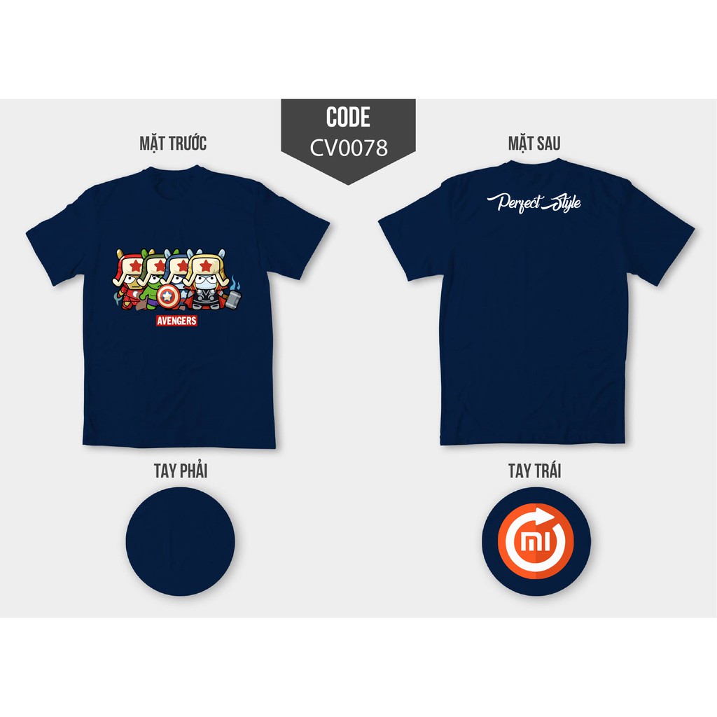 Áo xiaomi in hình cute Perfect Style