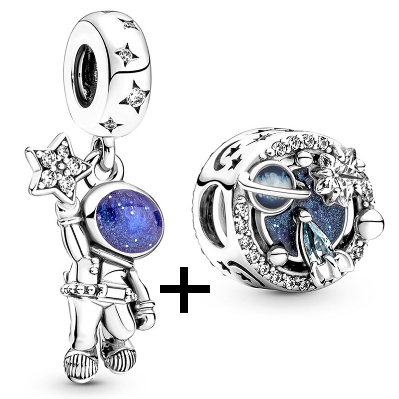 Vòng Tay Chuỗi Hạt Mặt Máy Ảnh Ngôi Sao / Phi Hành Gia Thời Trang Cho Nam Và Nữ