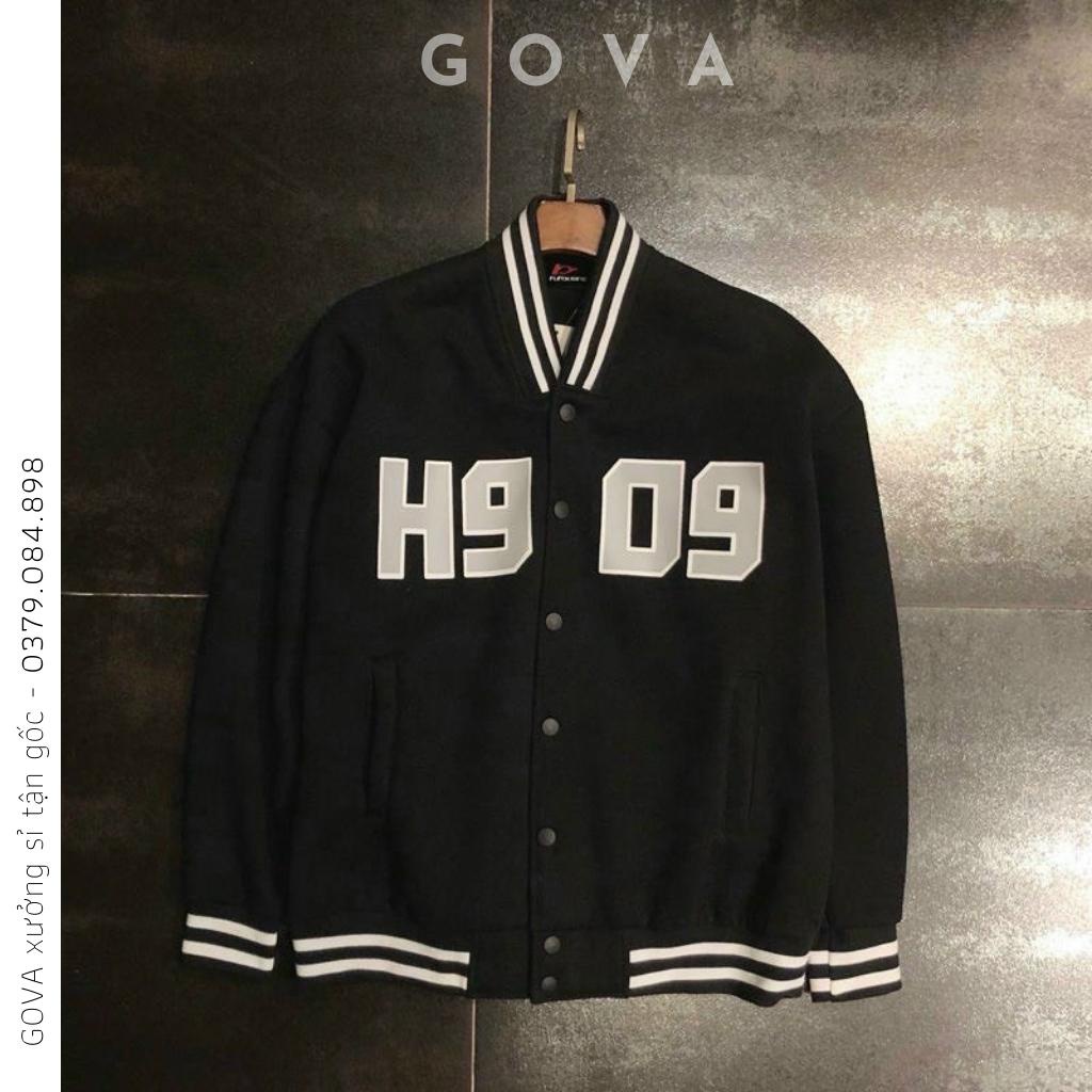 Áo bomber dù H909 nam nữ form rộng Unisex 2 lớp Chống Nắng ulzzang GOVA