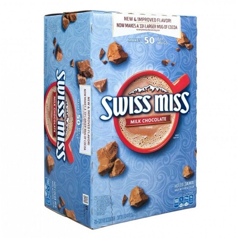 Bột Ca cao Swiss Miss Của Mỹ- 1.95kg 50 Gói