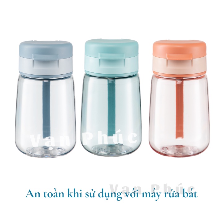 Bình nước Goki Inochi Nhật Bản, không BPA an toàn, thể thao, trẻ em, xe đạp, gym, học sinh, đẹp, cao cấp,cho bé Vạn Phúc