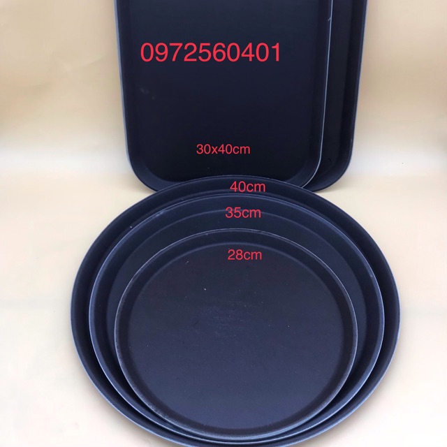 Khay chống trượt 35cm