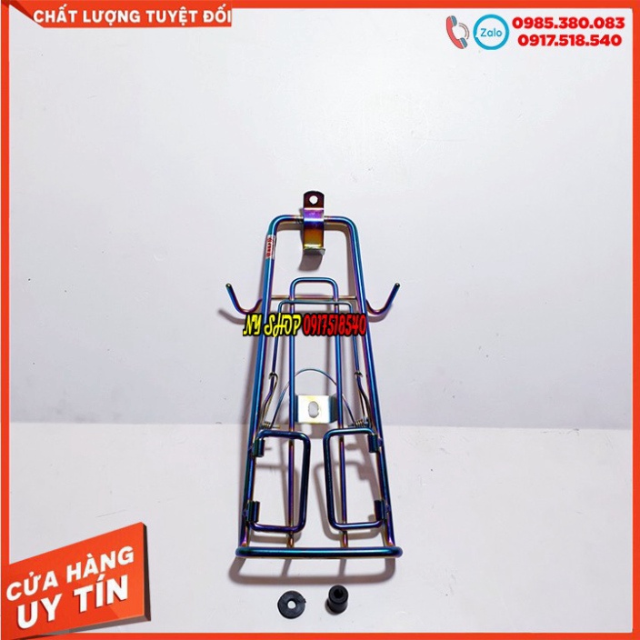 BAGA EX 135 INOX MÀU TITAN LOẠI 10 LY CHẮC CHẮN Ảnh thật Sp