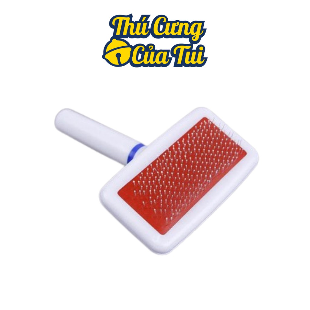 Lược Chải Lông Chó Mèo Đầu Bi Và Đầu Kim - Đánh Xù Lông - Gỡ Rối Lông - Thú Cưng Của Tui