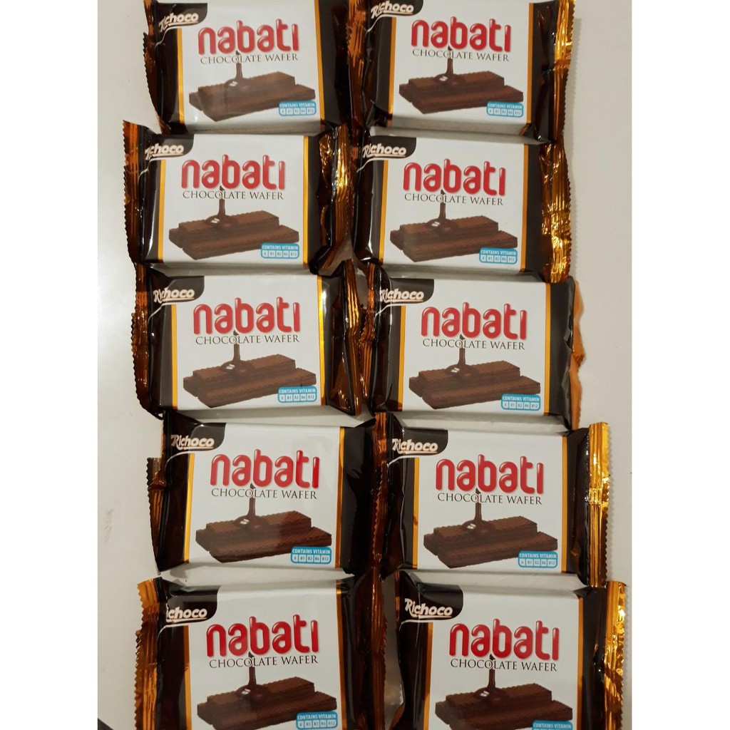 Combo 10 Gói Bánh Xốp Nabati (10 gói x20g)
