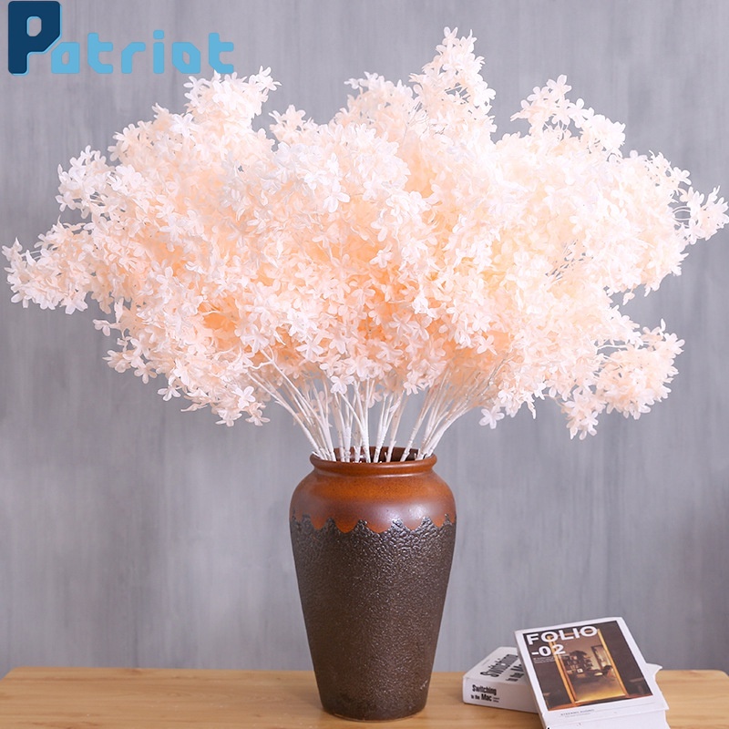 Bó hoa tử đinh hương giả dùng trang trí thủ công cho phòng khách/ phòng ngủ