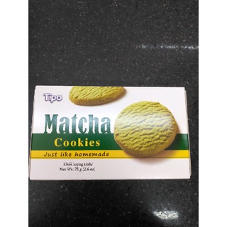 Bánh Tipo matcha cookies 75g