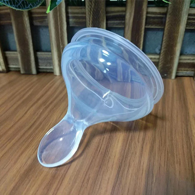 Núm thìa ăn bột, cháo thay thế núm ti bình cổ siêu rộng