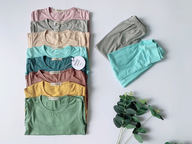 Bộ cotton lạnh cho bé