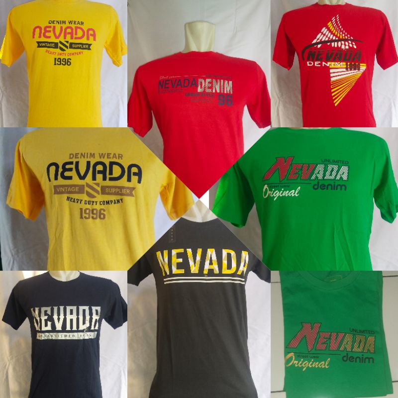 Áo thun Cotton nguyên bản của Nevada 30s