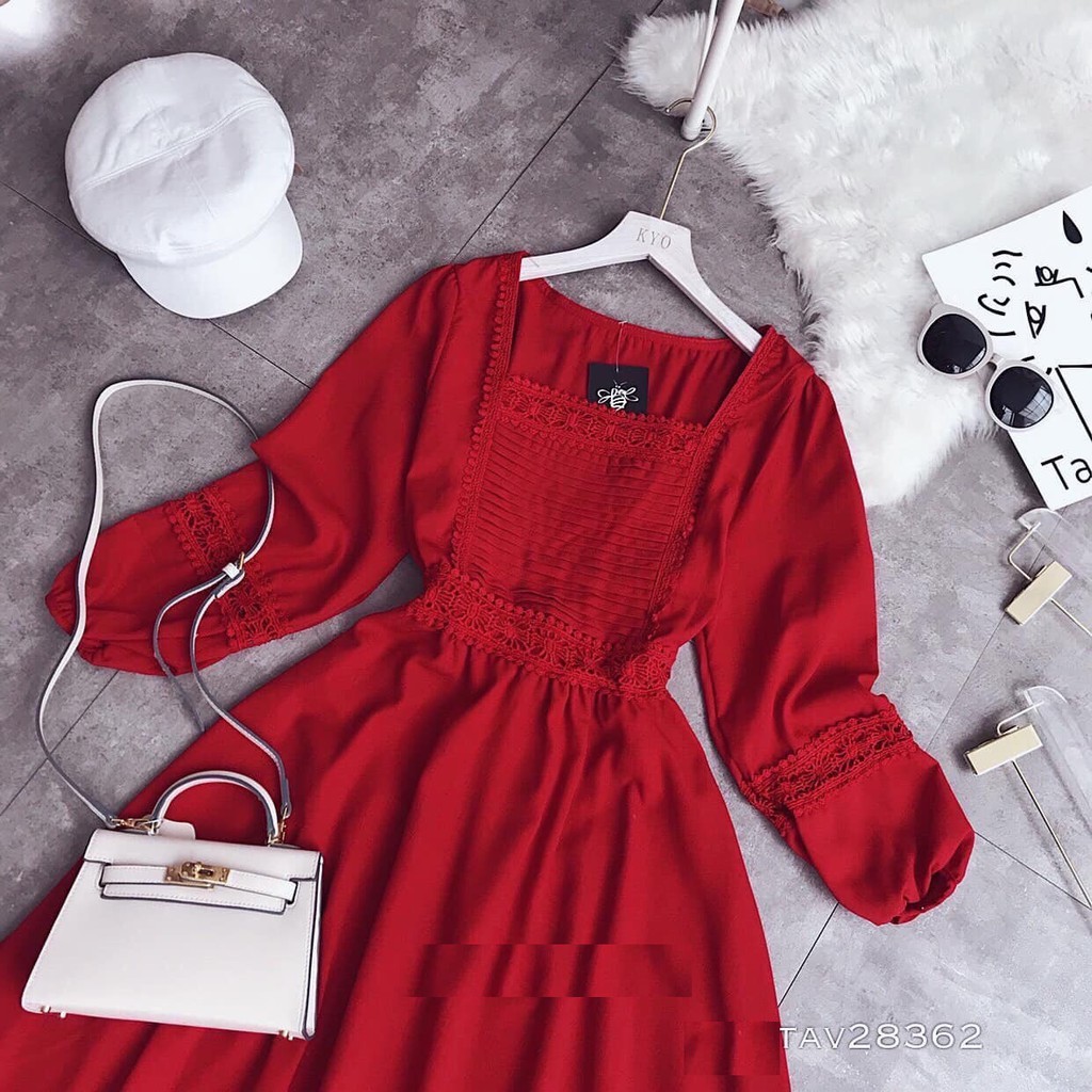 Đầm maxi đỏ | BigBuy360 - bigbuy360.vn
