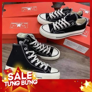 Giày sneaker cv 1970s tem đỏ + lót xanh + mũi bóng