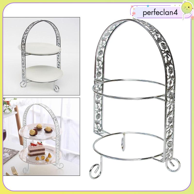 Giá Đỡ Trưng Bày Bánh Cupcake 2 Tầng Bằng Sắt Perfeclan4