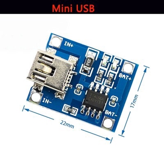 Set 10 mô đun sạc pin lithium 1a tp4056 + dây cáp usb chuyên dụng