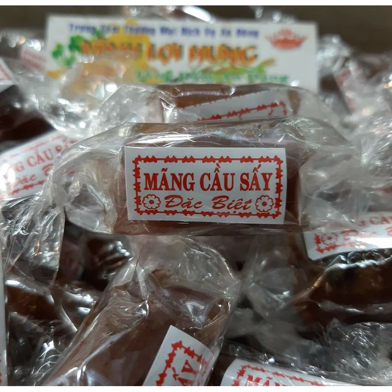 MÃNG CẦU SẤY DAI CHUA DẺO NGỌT /MỨT MÃNG CẦU SẤY loại Đặc Biệt 500g