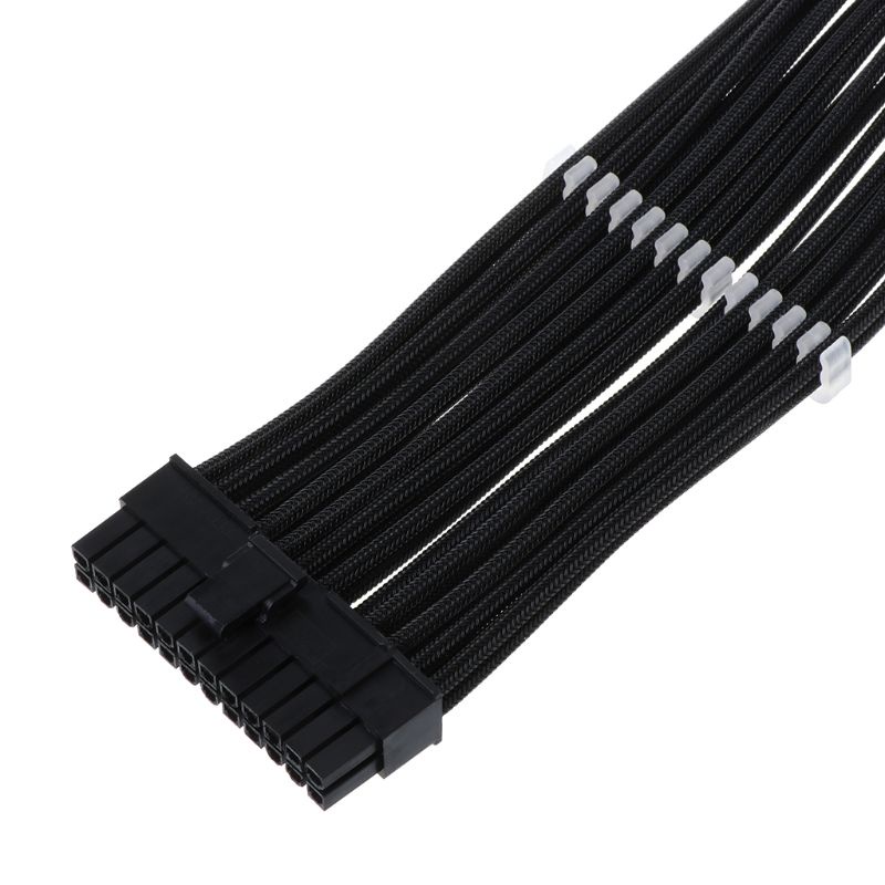 Dây Cáp Nối Dài Cho Bo Mạch Chủ Atx 24 Pin Màu Đen 30cm / 40cm | BigBuy360 - bigbuy360.vn