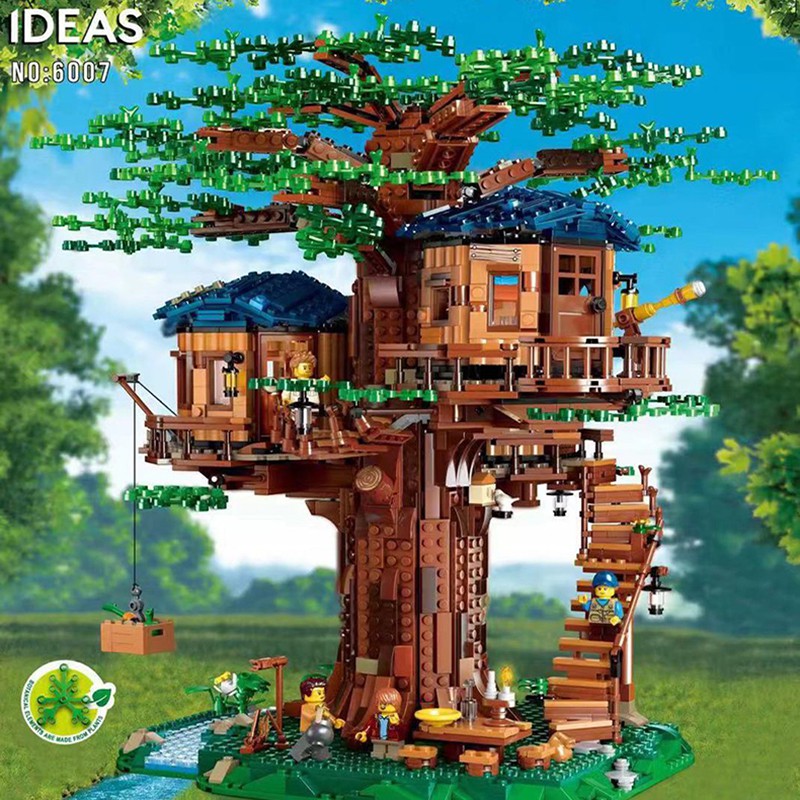 [Mã LIFE0503TOYS1 giảm 10% đơn 150k] Đồ chơi Lắp ghép Mô hình Tree House Xếp hình Ngôi Nhà Trên Cây C6007