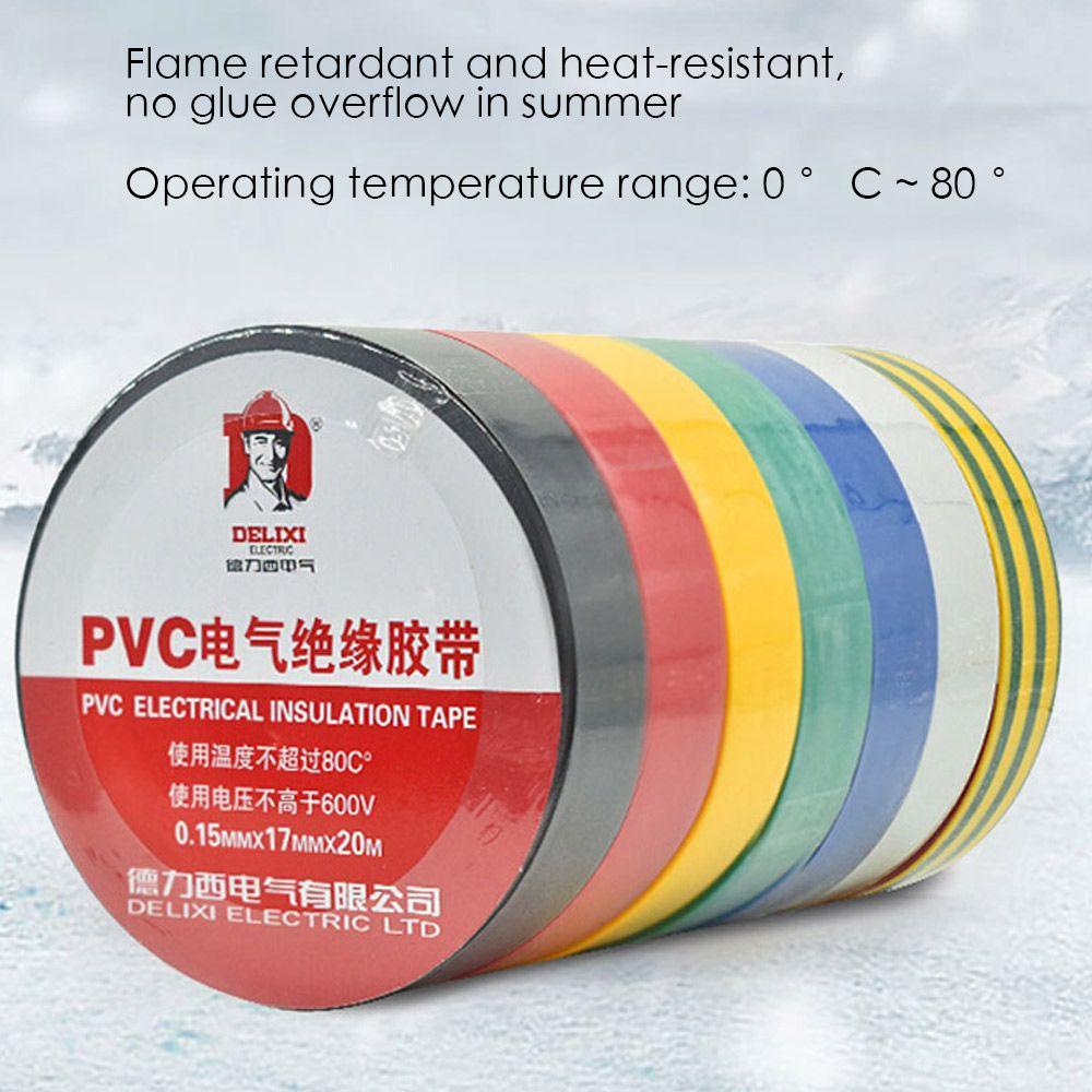 BORAG Cuộn Băng Quấn Dây Điện Bằng Nhựa PVC Chống Mòn Siêu Bền Tiện Dụng