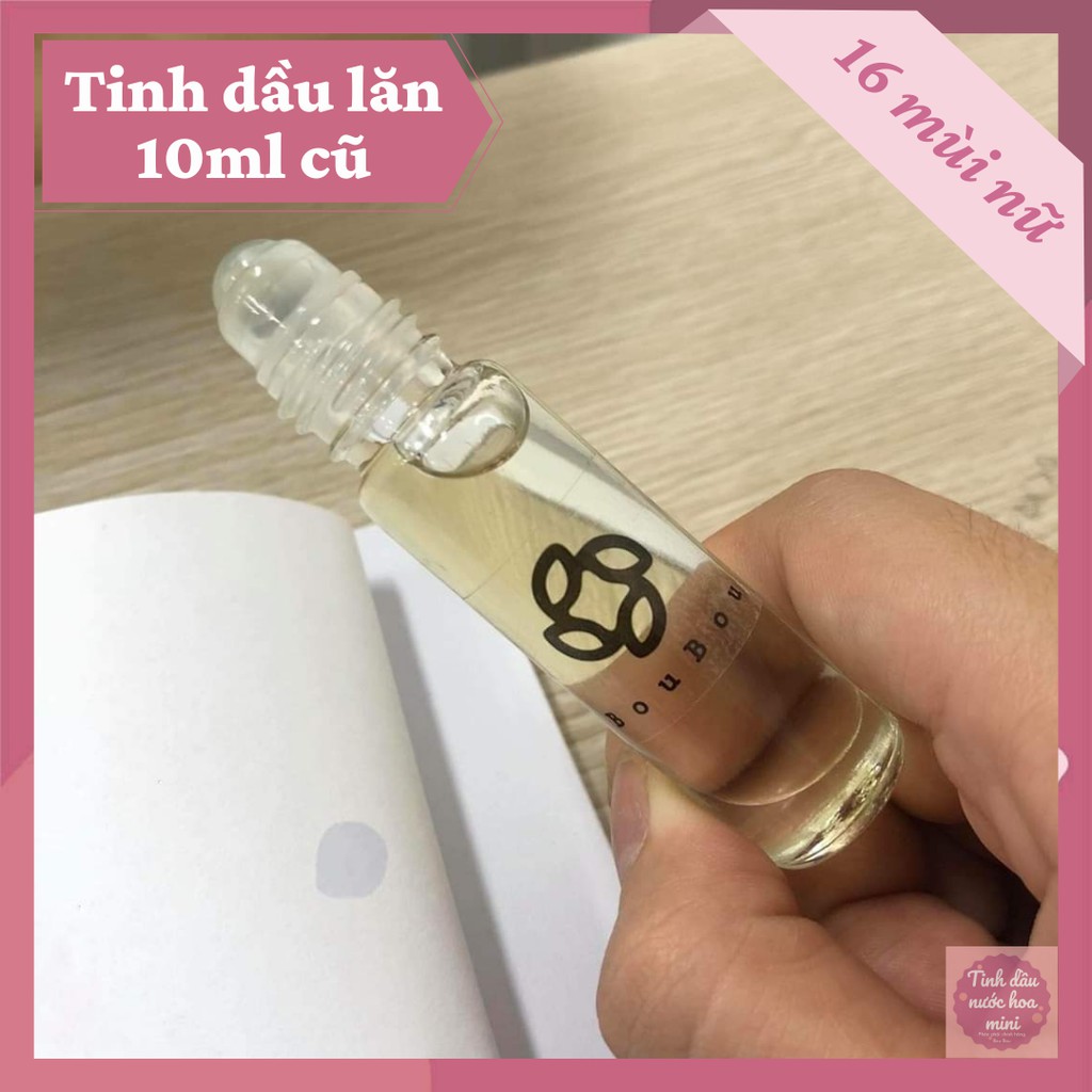 Tinh dầu nước hoa nữ lăn 10ml mùi nhẹ nhàng, ngọt ngào | Nước hoa mini giá rẻ thơm lâu