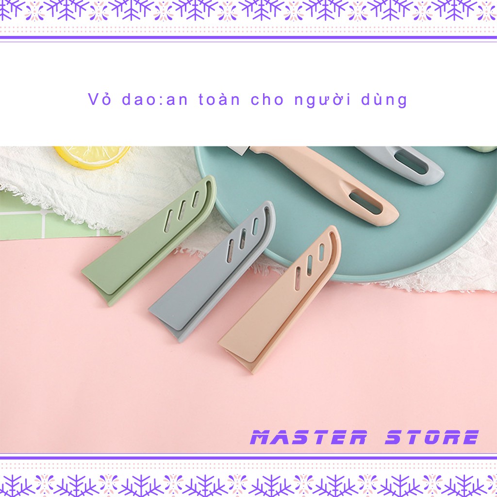 Dao gọt trái cây đa năng có nắp đậy Master Store