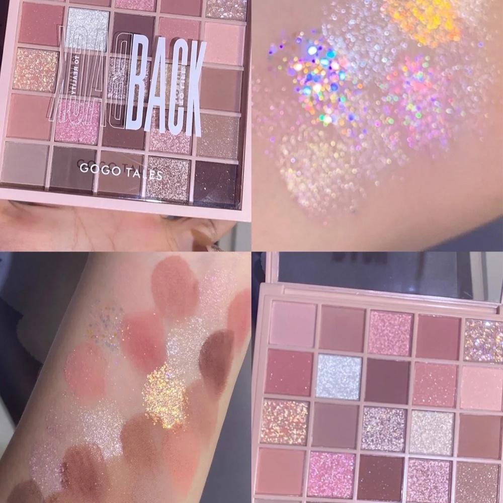 Bảng phấn mắt trang điểm Back to reality 201 GOGO TALES 25 ô GT282 NPP Shoptido