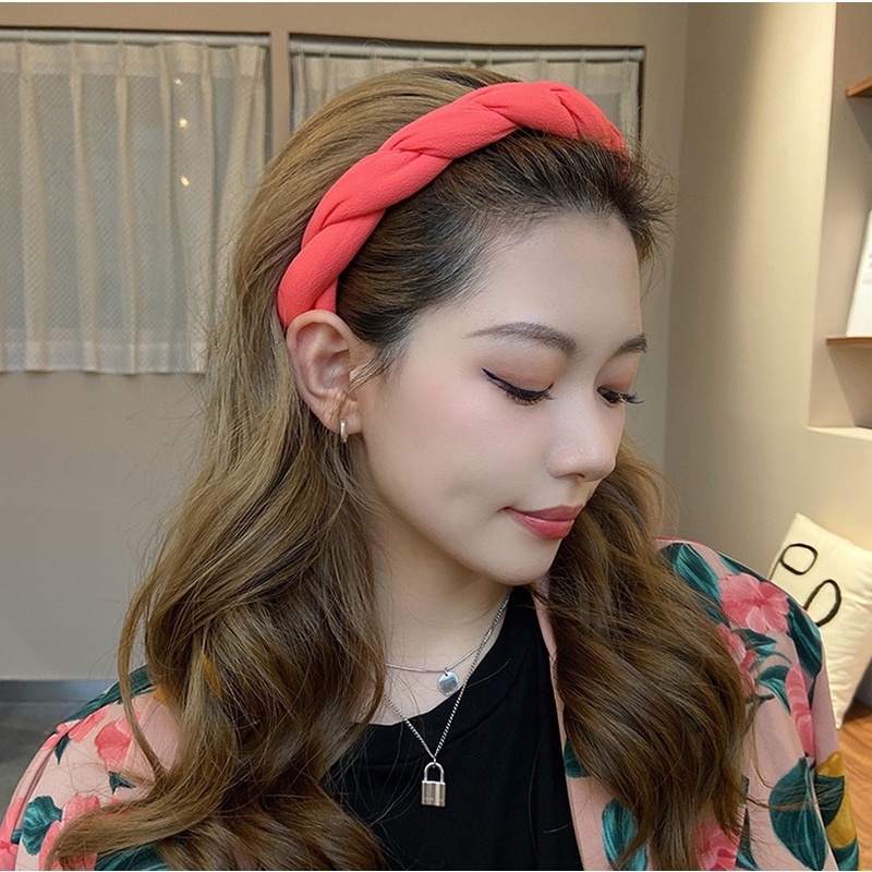 Cài tóc rửa mặt chống trượt kiểu Hàn Quốc thời trang