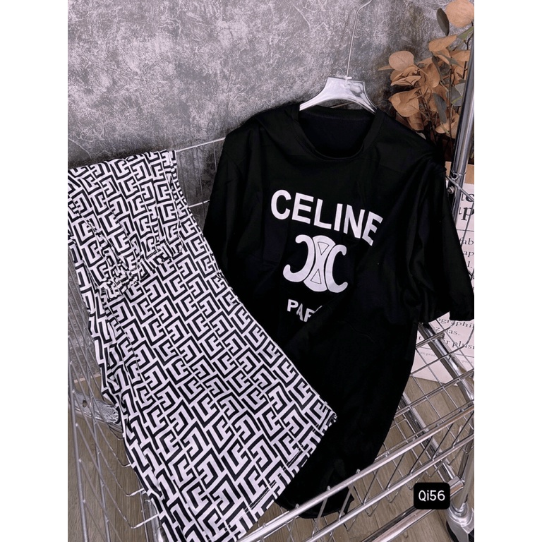 (Free ship) Sét Áo Phông Rộng Quần Ống Suông Túi Zip Cao Cấp Đang HOT Trend UP HHP Fashion