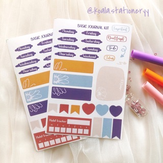 Bullet Journal Sticker - Basic Kit 2