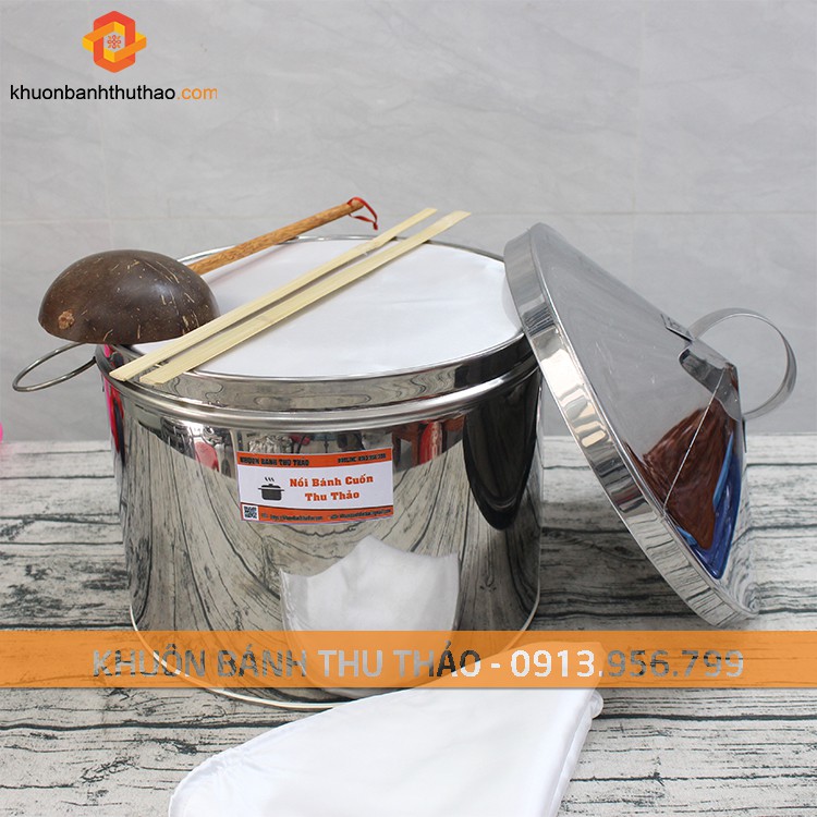 Bộ nồi bánh cuốn truyền thống Bahato 32cm