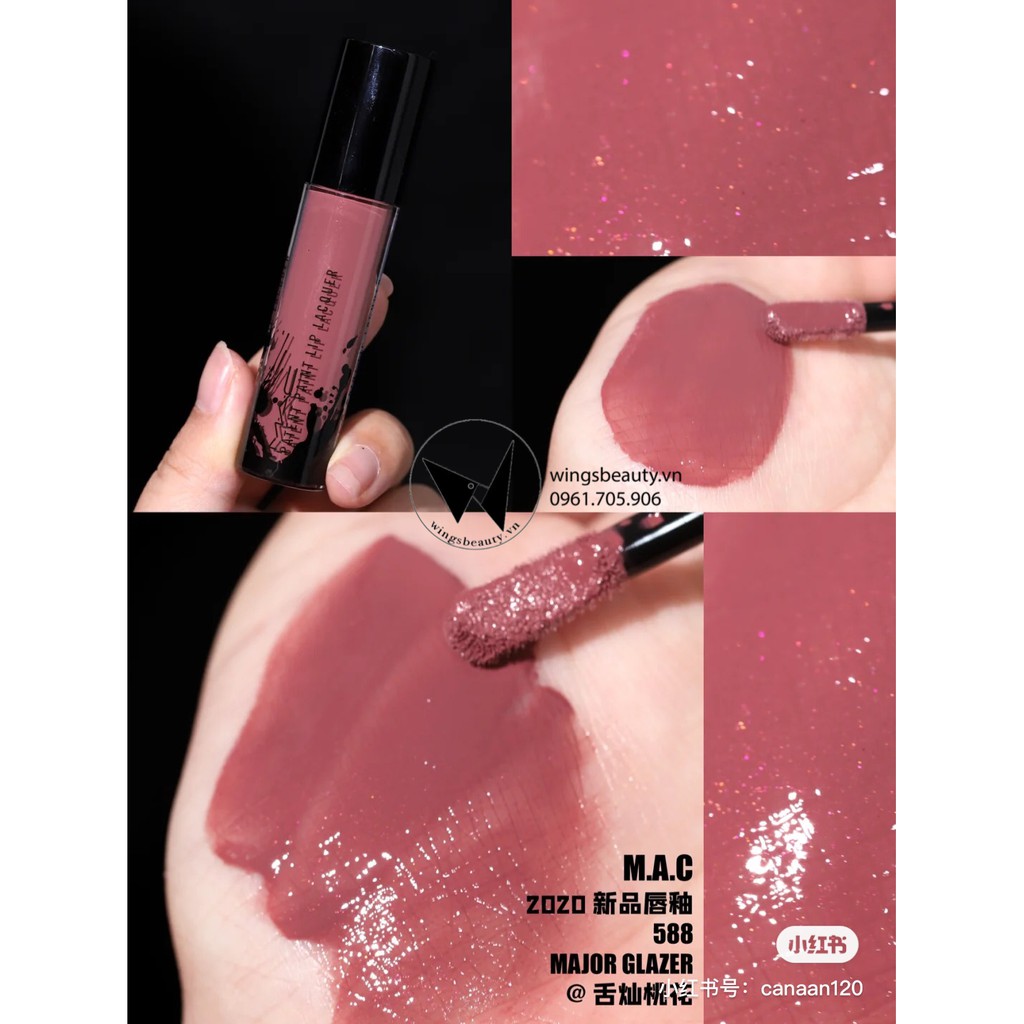 MAC - Son kem bóng Patent Paint Lip Lacquer 3.8g