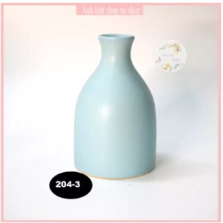 BÌNH GỐM - Lọ gốm trang trí - decor - bát tràng- [204]