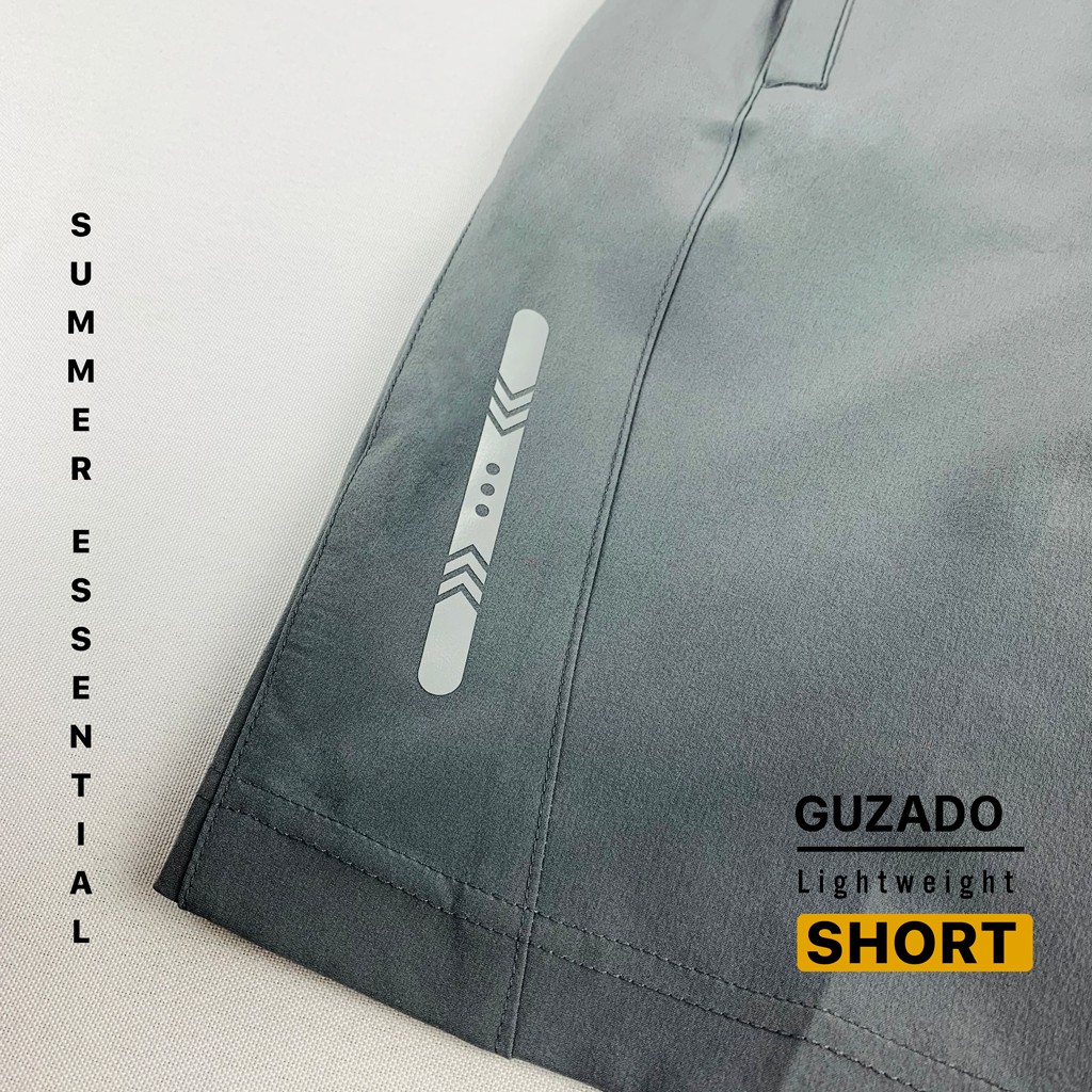 Quần đùi nam GUZADO, dáng short, vải gió mềm, co giãn tốt, vận động thoải mái GSR03 | BigBuy360 - bigbuy360.vn