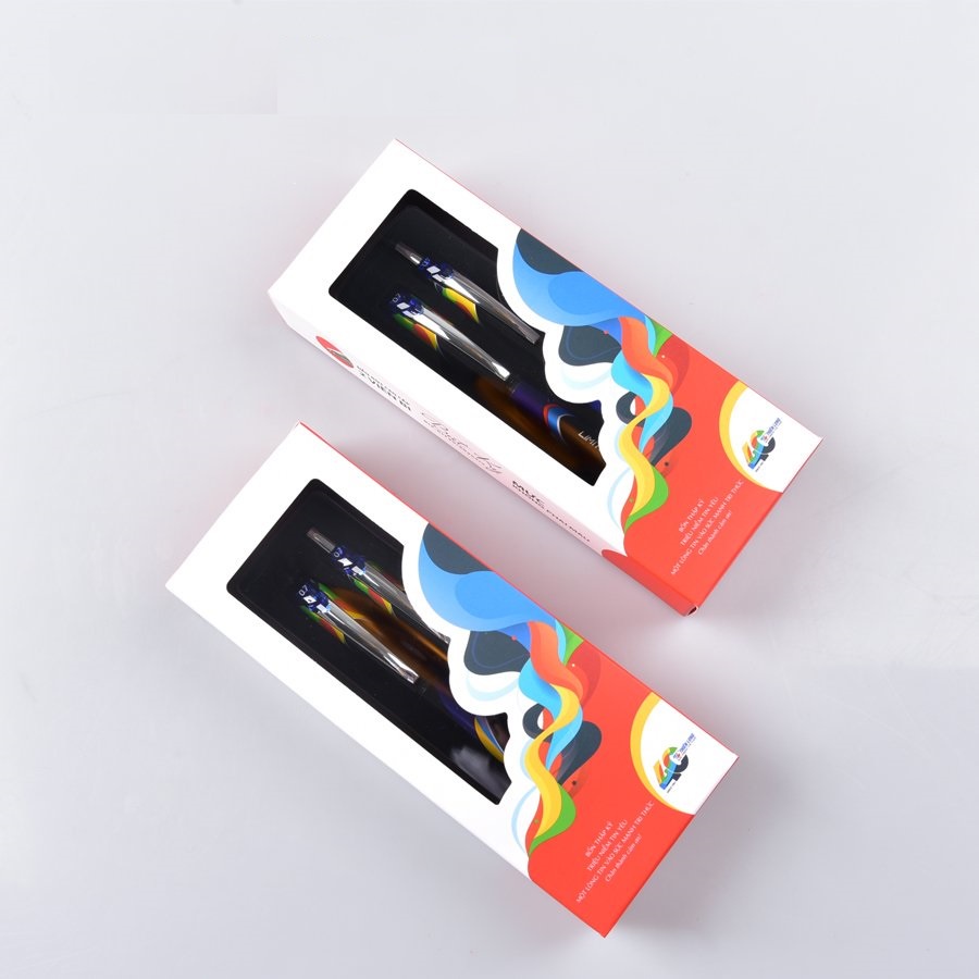 Hộp 2 Bút ký Bizner BIZ-KIT20/40years nét 0.7mm - Mực xanh