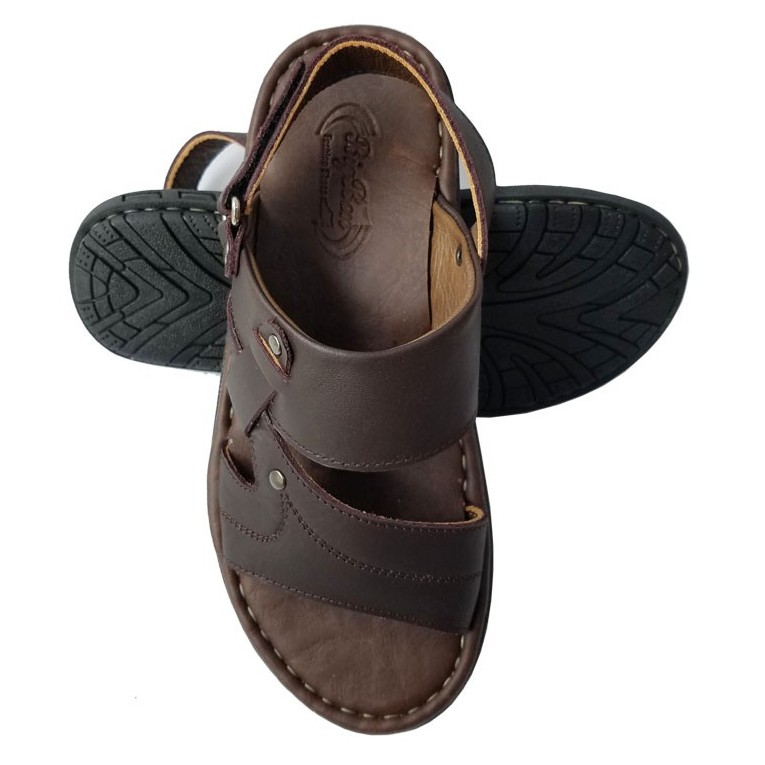 Giày sandal nam da bò cao cấp BIGBEN SD35