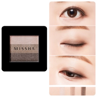 Phấn mắt 3 màu Missha