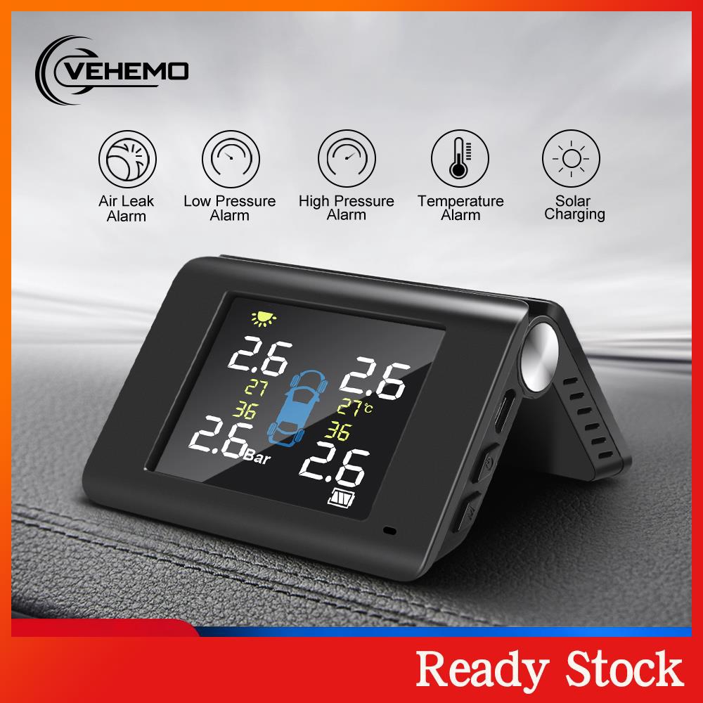 Bộ 4 cảm biến áp suất lốp xe hơi Vehemo Tpms 2020