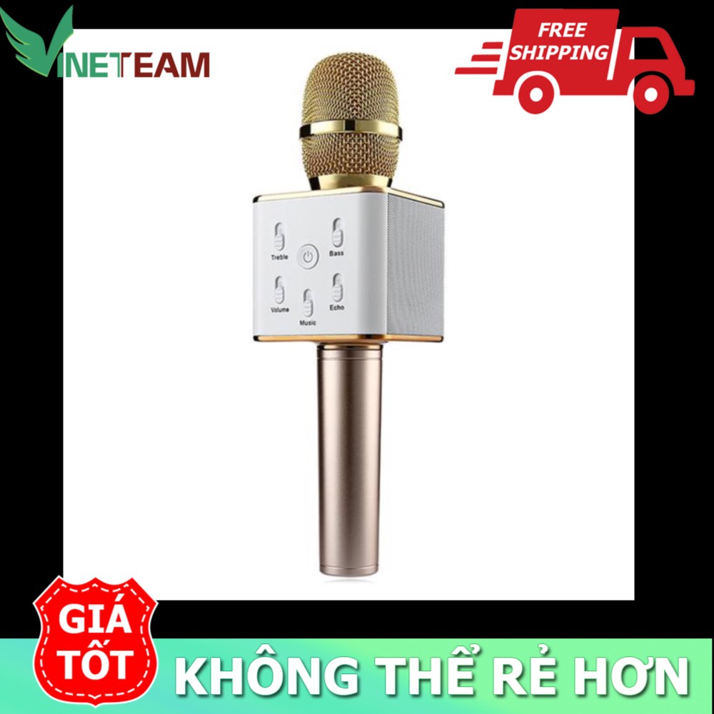 Freeship 99k TQ_[FREESHIP] Micro hát karaoke blutooth Q7 2017 cao cấp VINET SHOP -dc1581 (ms(19)